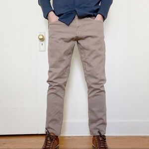 J Brand Men’s Slim Fit Kane Keckley Washington Stretch Jean Tan 31x30